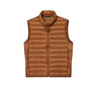 Lacoste- Chaleco acolchado marrón repelente al agua- Jackets- Hombre- Marrón- S- Chaleco acolchado marrón repelente al agua