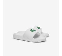 LACOSTE Chanclas Serve Slide Croco 1.0. Color Blanco