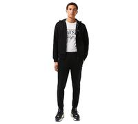 Lacoste Chándal con capucha y cremallera para Hombre, Black, XL, Negro -, X-Large