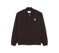 Lacoste - Chaqueta bomber retro repelente al agua con insignia - Sweatshirts & Hoodies - Hombre - Marrón - L -