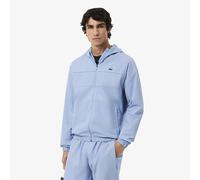 LACOSTE Chaqueta de chándal Sport repelente al agua. Color azul cielo