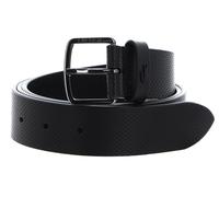 LACOSTE cinturón Casual Punch Leather Belt W100 Noir