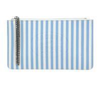 LACOSTE Clutch embrague Farine Stripes Nattier