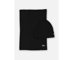 Lacoste Coffret Echarpe Bonnet RB5385 T.U Negro
