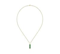 Lacoste Collar con colgante de la colección FENCE para hombre en oro amarillo - 2040325, talla única, Acero inoxidable, No es una piedra preciosa