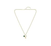 Lacoste Collar con colgante hombre y mujer en acero inoxidable chapado en oro amarillo, 2040615