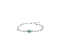 Lacoste Collar de cadena hombre y mujer de acero inoxidable adornado con cristales, 2040610