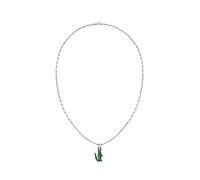 Lacoste Collar de Cadena para Hombre Colección ARTHOR en Acero Inoxidable con un Charm en forma de Cocodrilo - 2040228