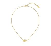 Lacoste Collar para Mujer Colección CROCODILE, Oro (Yellow Gold), Talla única