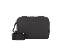 Lacoste Core Essentials Chantaco Bolsa de hombro Piel natural 20.5 cm negro