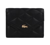 Lacoste Core Essentials Crocodelle Cartera Piel 11.5 cm negro