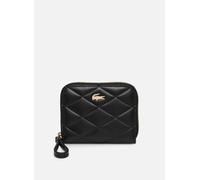 Lacoste Core Essentials Crocodelle Cartera Piel 10.5 cm negro