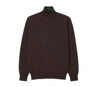 Lacoste- Cuello alto- Knitwear- Hombre- Marrón- M- Cuello alto