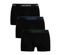 Lacoste de los hombres Baúles de contorno (paquete de 3), Negro