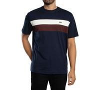 Lacoste de los hombres Camiseta Color Block, Azul