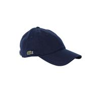 Lacoste de los hombres Gorra de béisbol orgánica con logotipo, Azul