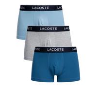 Lacoste de los hombres Pack de 3 baÃºles elásticos de algodón, Multicolor