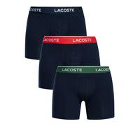 Lacoste de los hombres Pack de 3 calzoncillos boxer, Negro