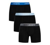 Lacoste de los hombres Pack de 3 calzoncillos boxer, Negro