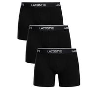 Lacoste de los hombres Pack de 3 calzoncillos boxer, Negro