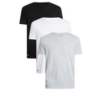 Lacoste de los hombres Pack de 3 camisetas de estar por casa con cuello redondo,