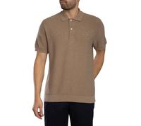 Lacoste de los hombres Polo de punto de corte clásico, marrón