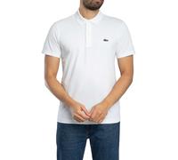Lacoste de los hombres Polo regular fit en mezcla de algodón, Blanco