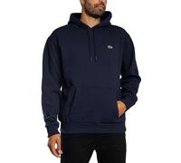 Lacoste de los hombres Sudadera con capucha de logo, Azul