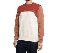 Lacoste de los hombres Sudadera de algodón polar con bloques de colores, Multico
