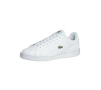 Lacoste de los hombres Zapatillas de cuero Carnaby Cup 125 2 SMA, Blanco
