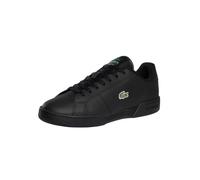Lacoste de los hombres Zapatillas de cuero Carnaby Cup 125 2 SMA, Negro