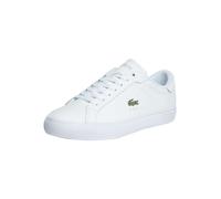 Lacoste de los hombres Zapatillas de deporte de cuero Powercourt 125 2 SMA, Blan