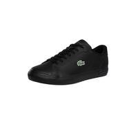 Lacoste de los hombres Zapatillas de deporte de cuero Powercourt 125 2 SMA, Negr