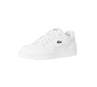 Lacoste de los hombres Zapatillas T-Clip Set 224 2 SMA de piel, Blanco