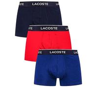 LACOSTE Elástico Ultra Suave Deportivo Algodón Hombre Tronco Azul Marino Rojo Ru
