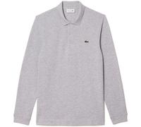 Lacoste - Elegante Polo de Manga Larga Chic - Tops - Hombre - Gris - M -