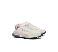 Lacoste Elite Active Zapatillas Mujer, Blanco Rosa Azul, Nailon y Ante, Running Deportivo Retro Años 70, Ligeras y Cómodas (Sistema Tallas Calzado EU, Adulto, Mujer, Números, Mediano, 37)