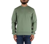 LACOSTE Sudadera con cuello redondo. Color Tomillo