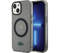 Lacoste Funda LCHMP15SULOK para iPhone 15 6.1 Negra Funda rígida Transparente