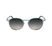 Lacoste Gafas de sol L6061S 38 Bio-inyección cuadradas gris claro transparente 52 unisex