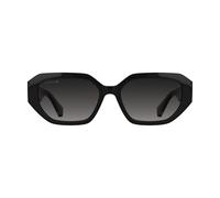 Lacoste Gafas de sol para mujer L6091S, color negro con lente gris degradado
