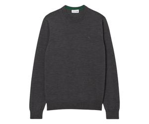 Lacoste- Girocollo Merino- Knitwear- Hombre- Gris- L- Girocollo Merino