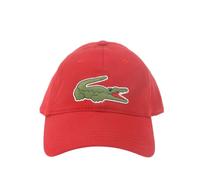 Lacoste Gorra Ajustable de Algodón de Sarga para Adultos Unisex (GT3619)