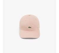 LACOSTE Gorra De Sarga De Algodón. Talla talla única. Color salmón