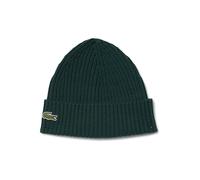 LACOSTE Gorro - Beanie verde oscuro | ONE SIZE