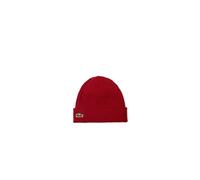 Lacoste - Gorro Unisex, Granate, Talla única