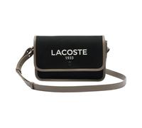 Lacoste - Heritage Canvas Crossbody Bag - Bags - Mujer - Negro - ONE SIZE -