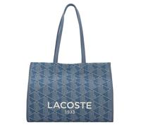 Lacoste Heritage Jacquard Bolsa de compras 40 cm azul