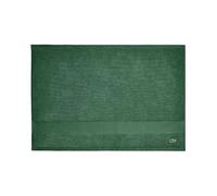 Lacoste Heritage Supima - Tapete para bañera de algodón, Verde cocodrilo, 21 x 31 Pulgadas