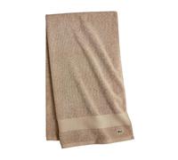 Lacoste Heritage - Toalla de baño de algodón Supima, Arena, 35 x 70 Pulgadas